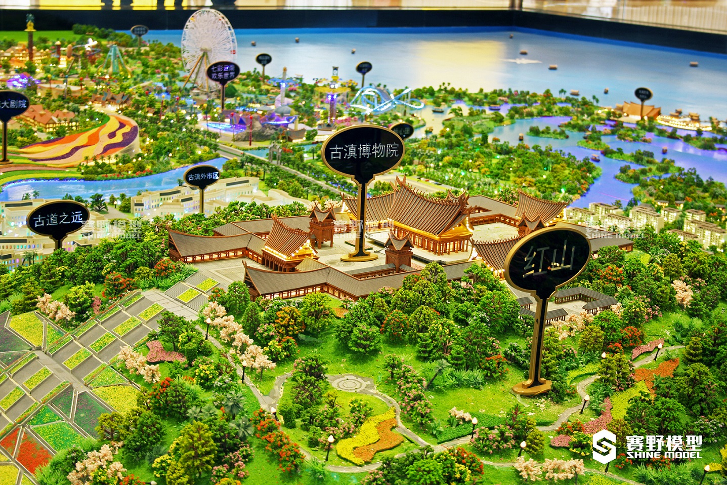 古滇王国文旅沙盘