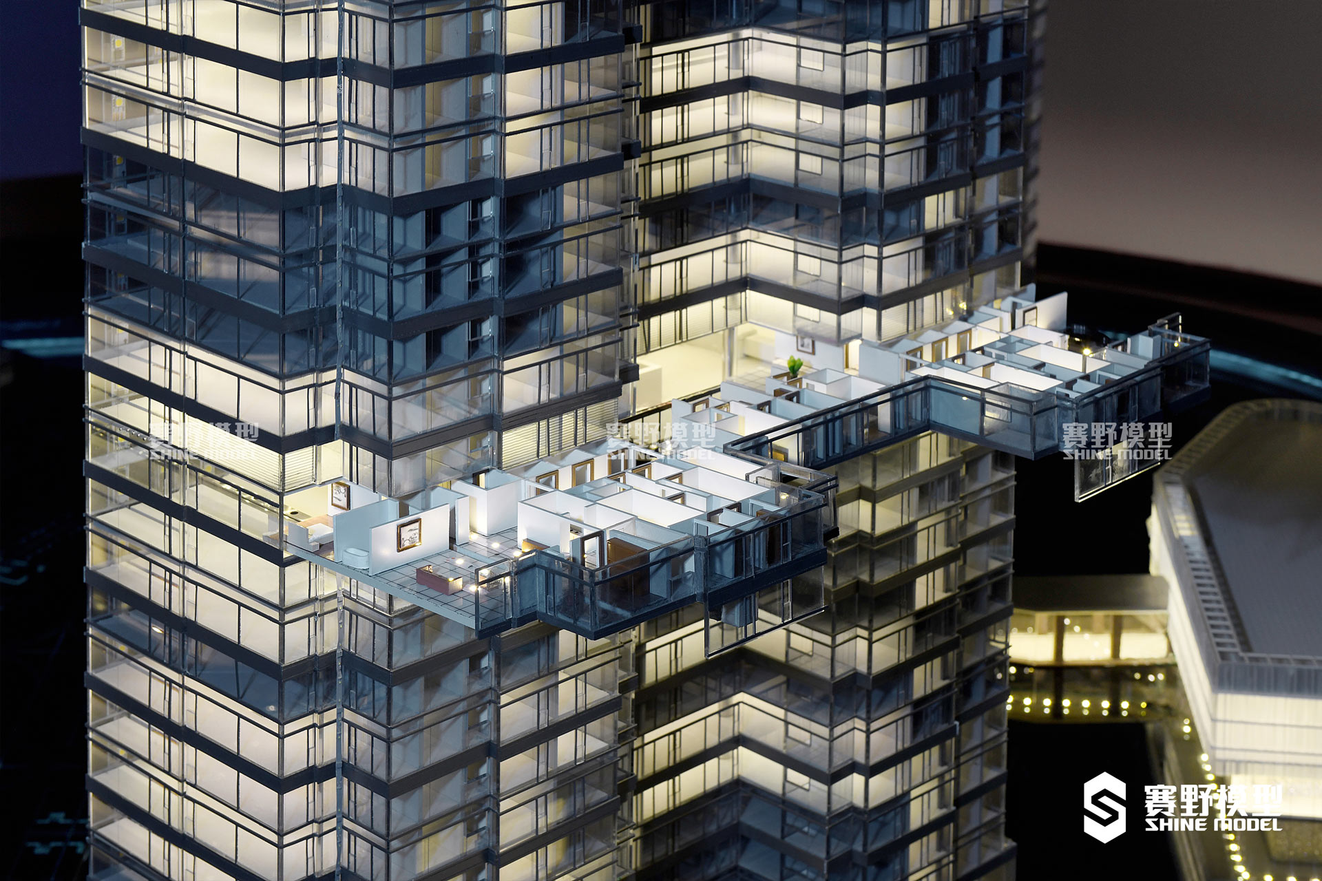 武汉中央文化区沙盘模型