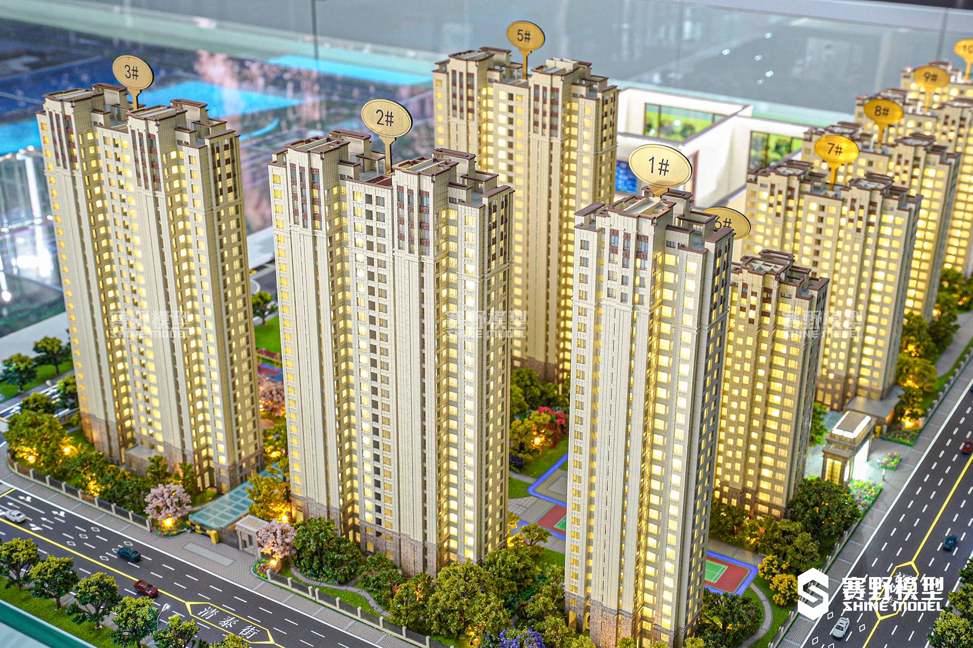 冠捷展厅工业展示沙盘