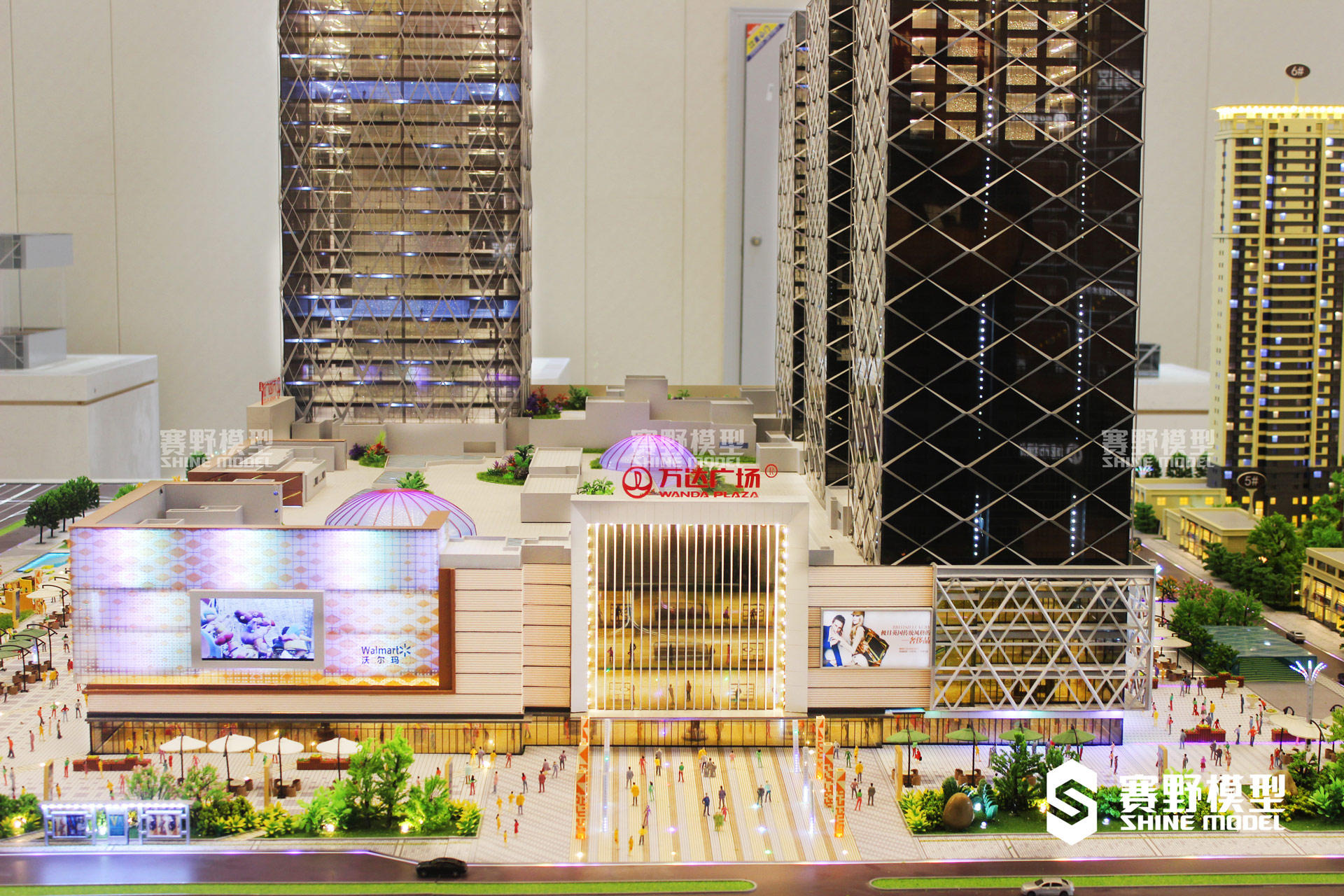 庆阳金融中心沙盘模型