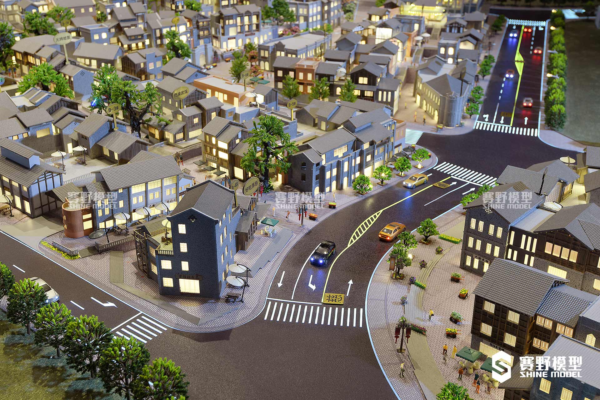 重庆十八梯传统风貌区文旅沙盘模型