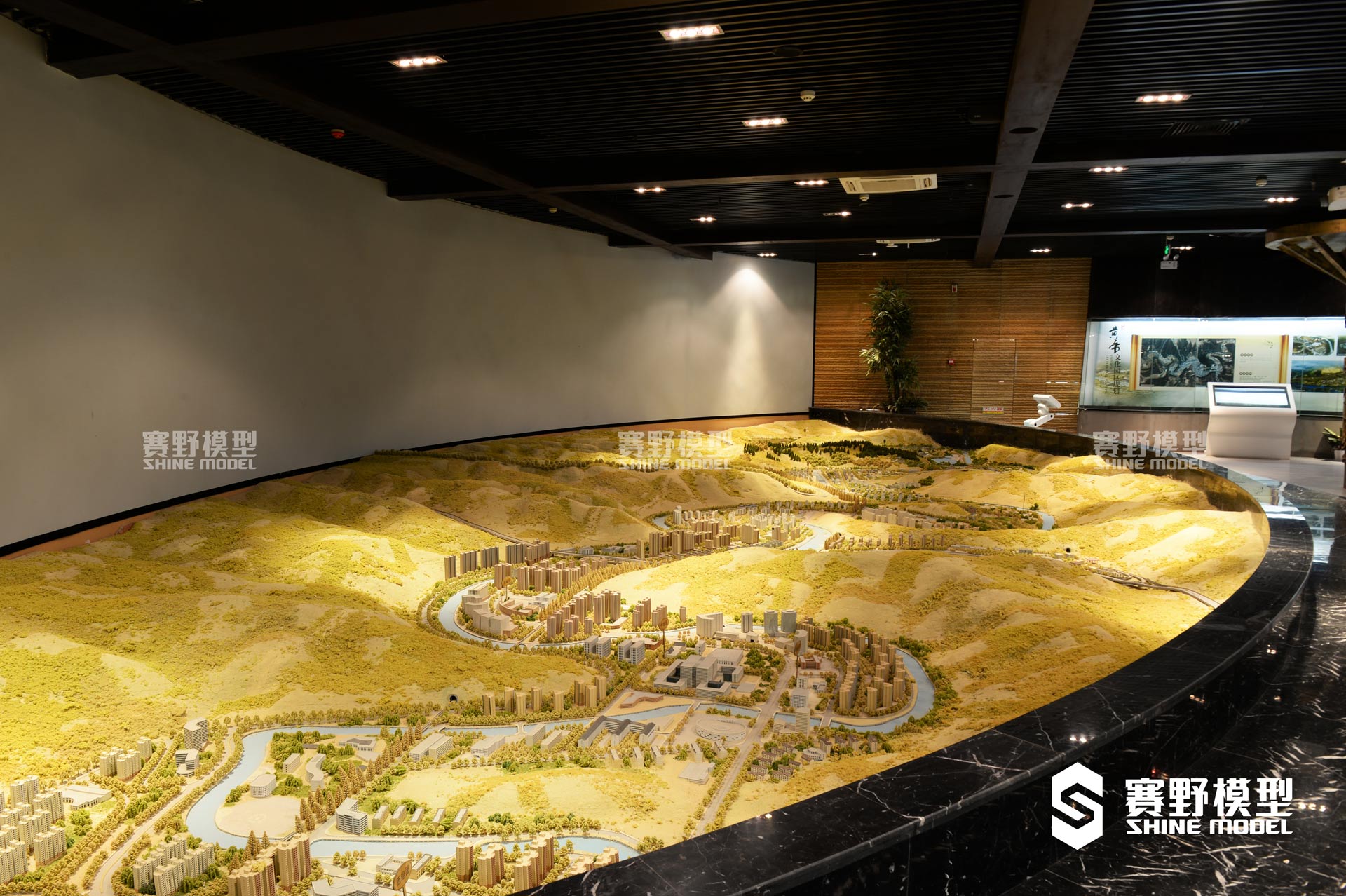 黄陵规划馆-规划沙盘模型
