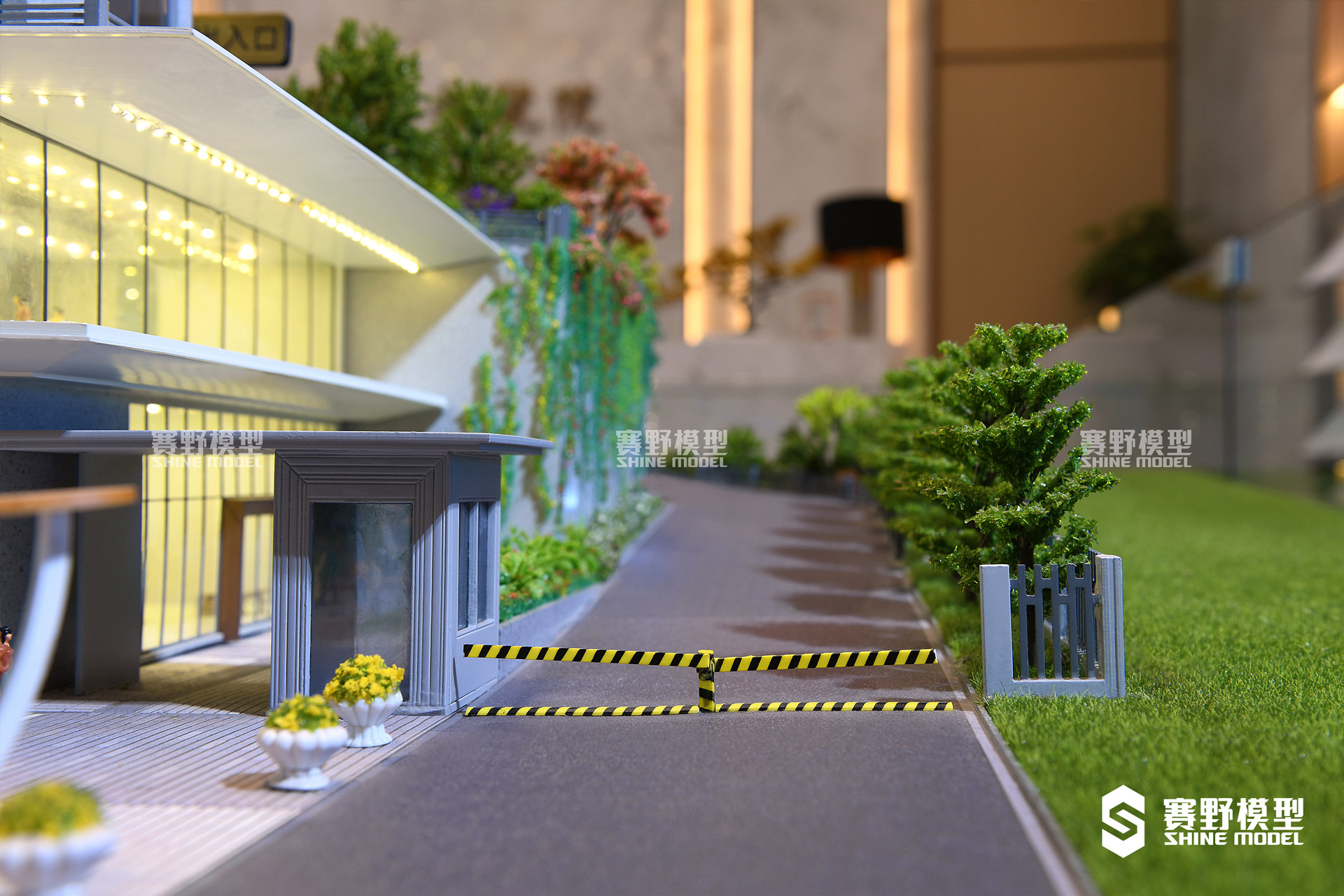 成都中梁壹号院住宅沙盘模型