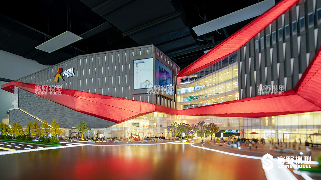 天府大悦城动态升降沙盘