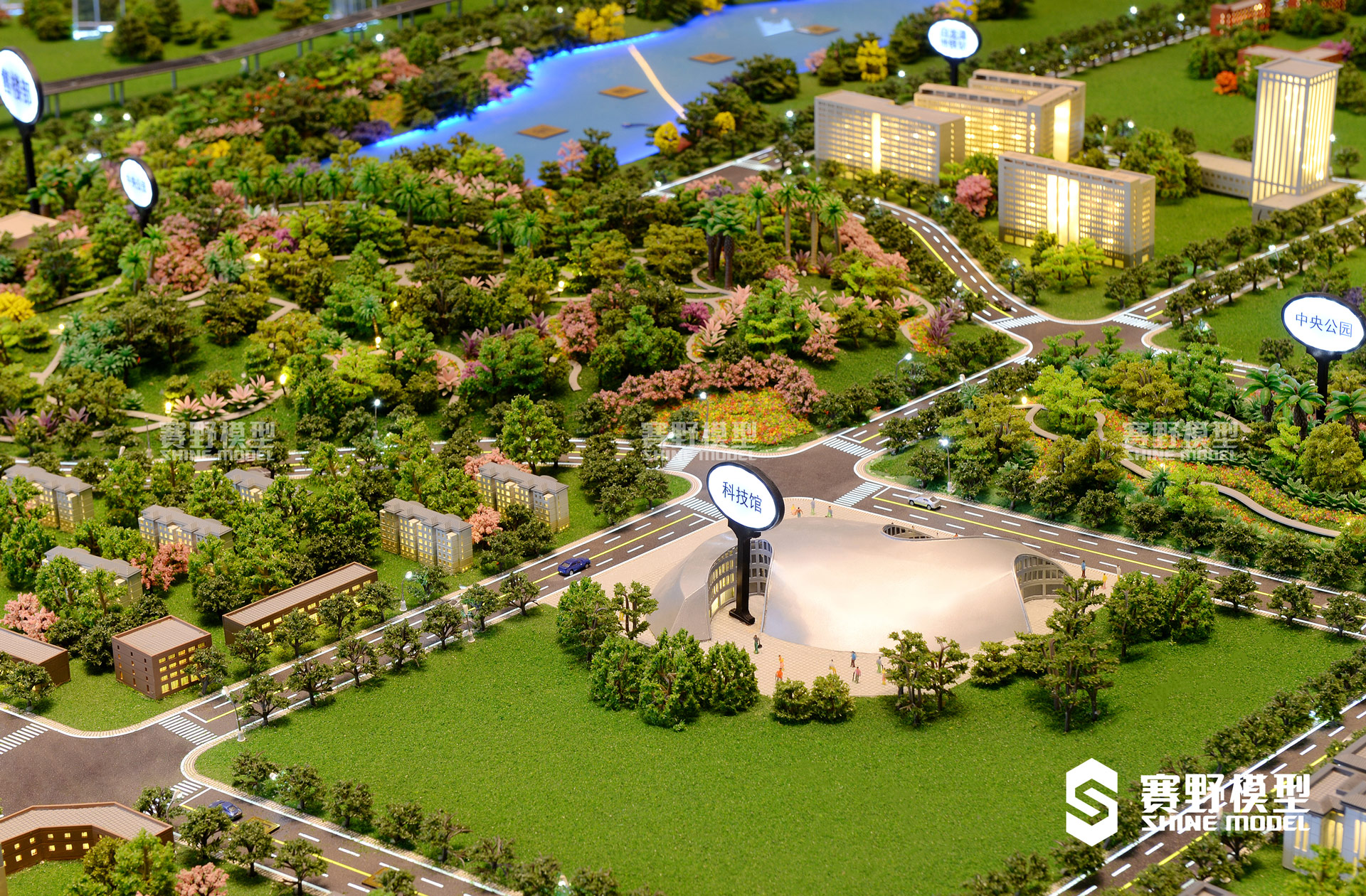 昆明金茂国际新城沙盘模型