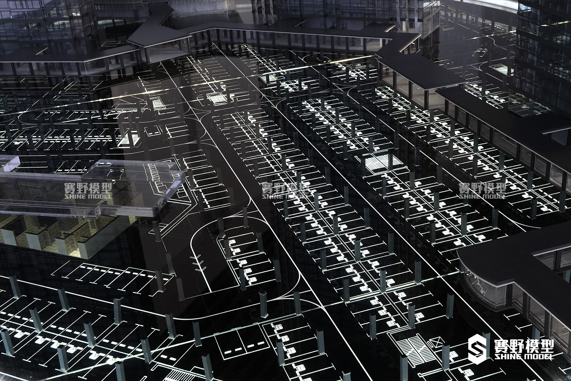 武汉中央文化区沙盘模型