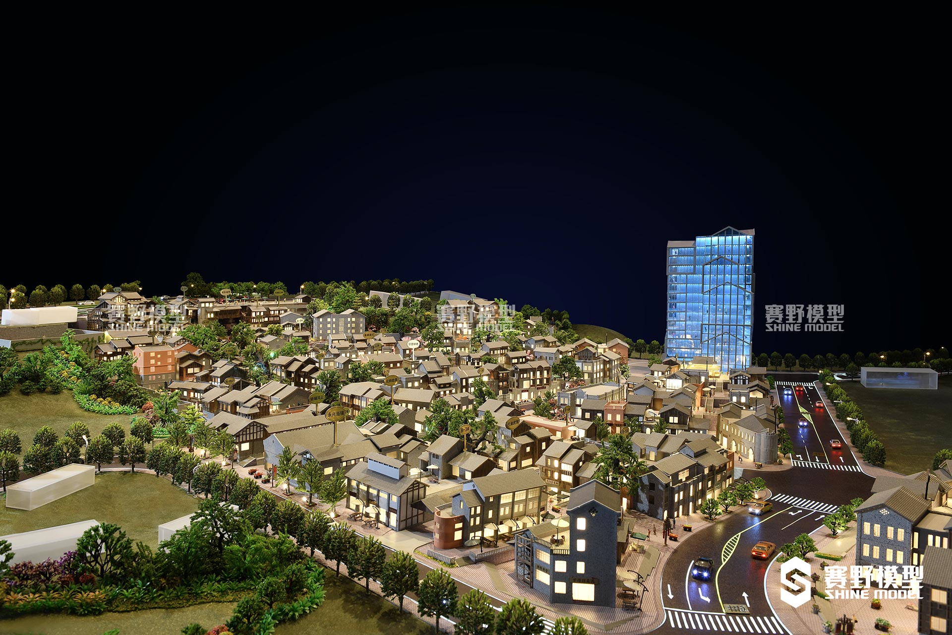 重庆十八梯传统风貌区文旅沙盘模型