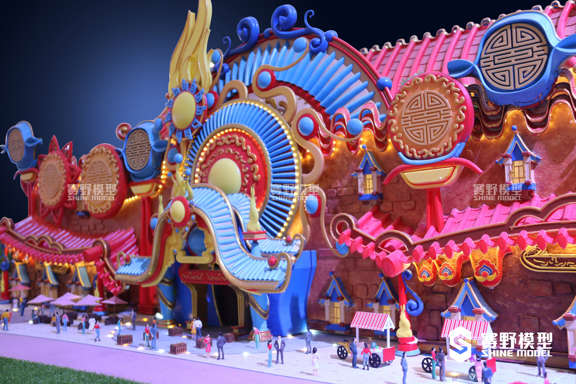 长沙恒大童世界沙盘模型