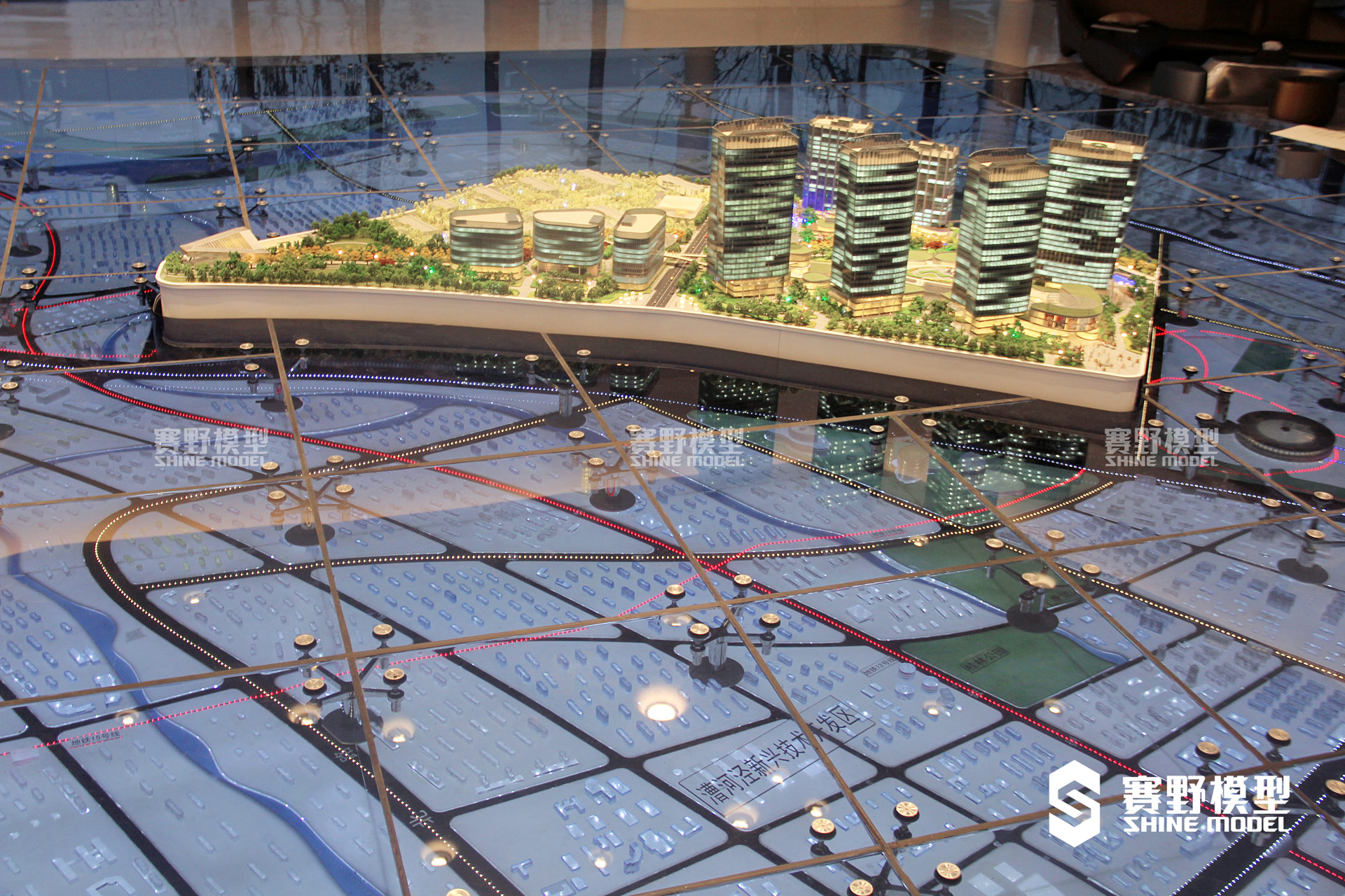上海·万科中心沙盘模型