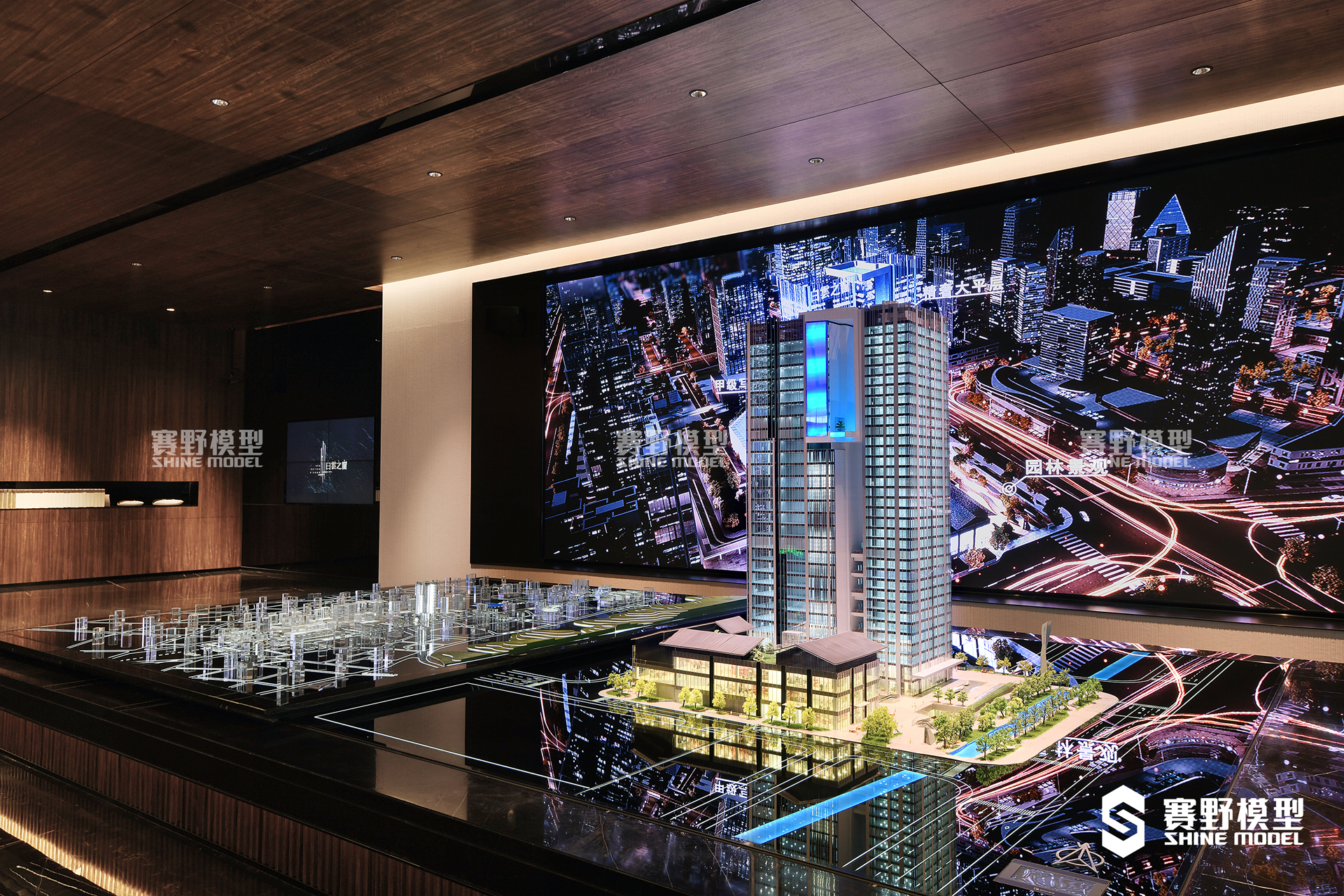 广州建华中心商业综合体沙盘模型