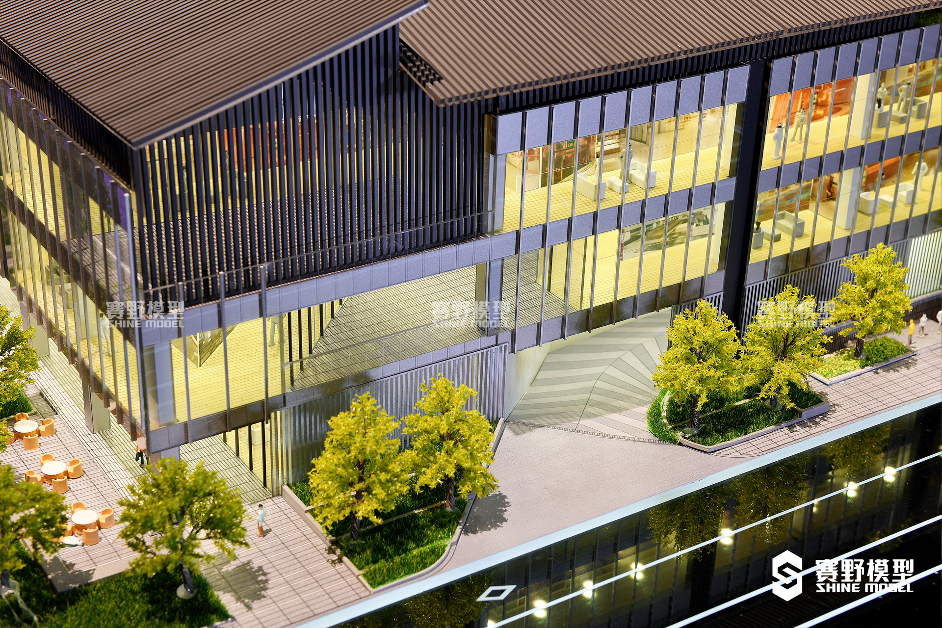 广州建华中心商业综合体沙盘模型