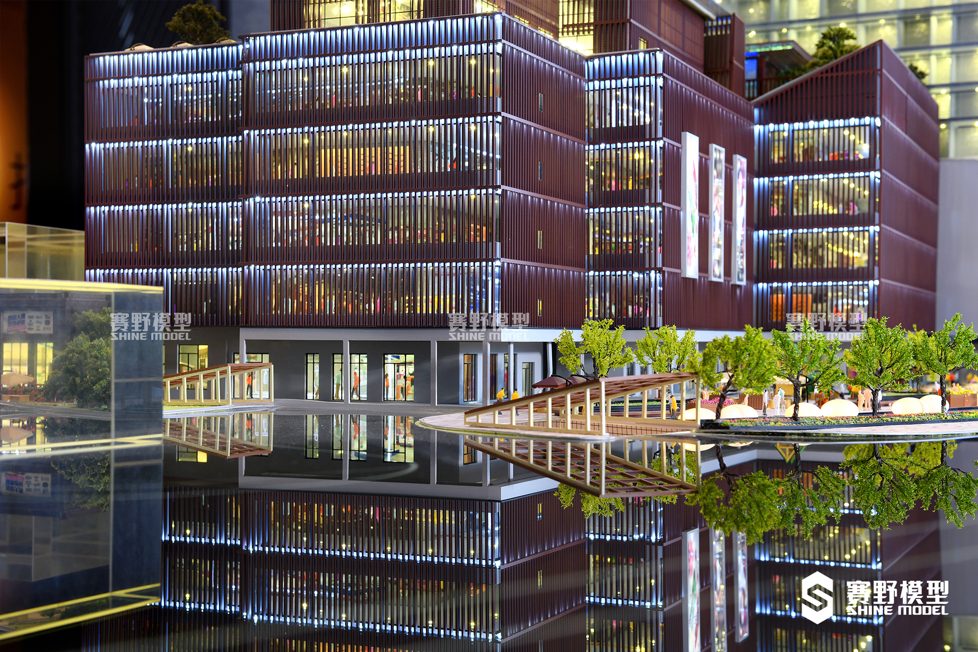 恒怡湾商业综合体沙盘模型