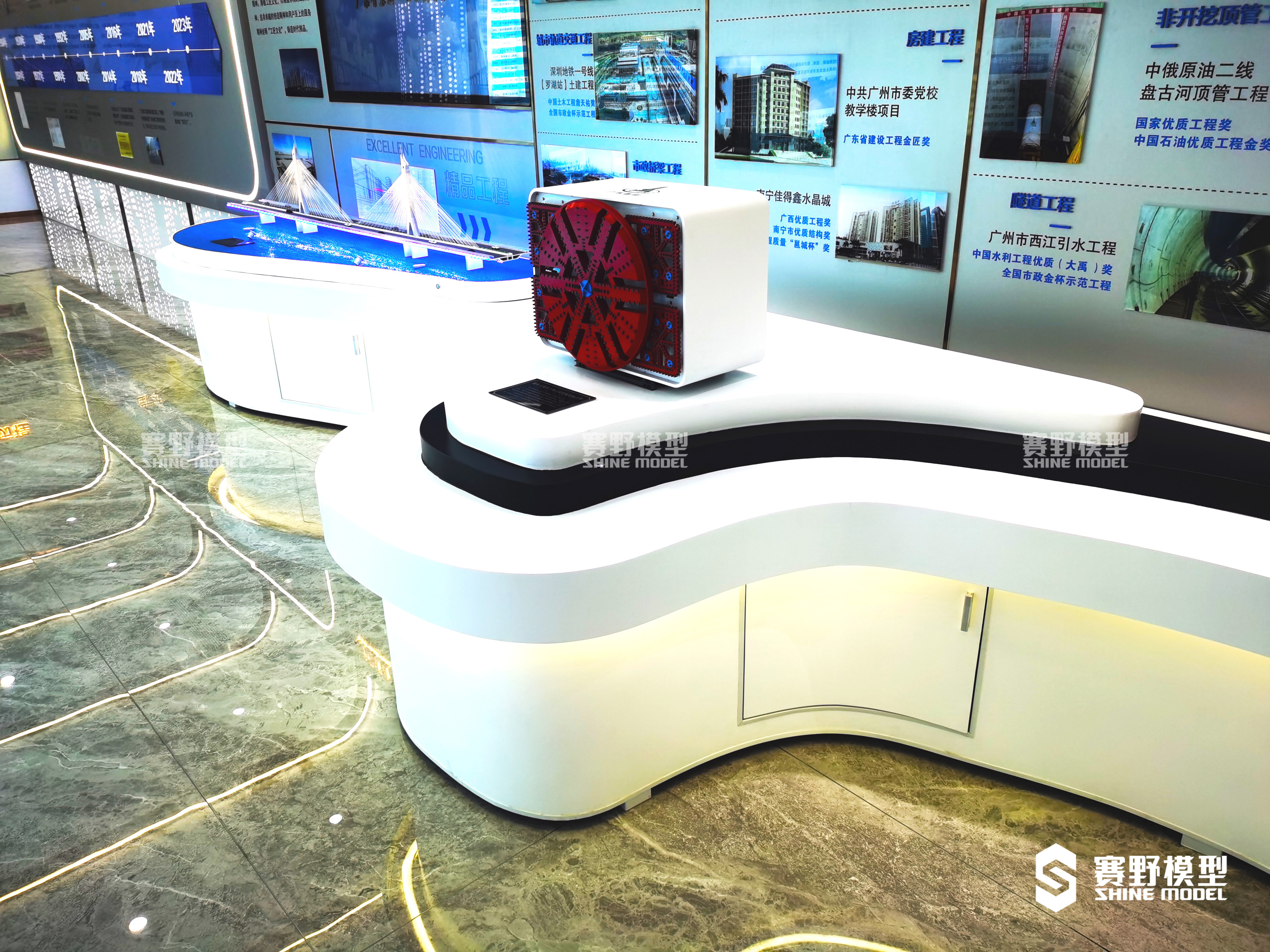 工业模型制作-盾构机模型-隧道掘进机模型