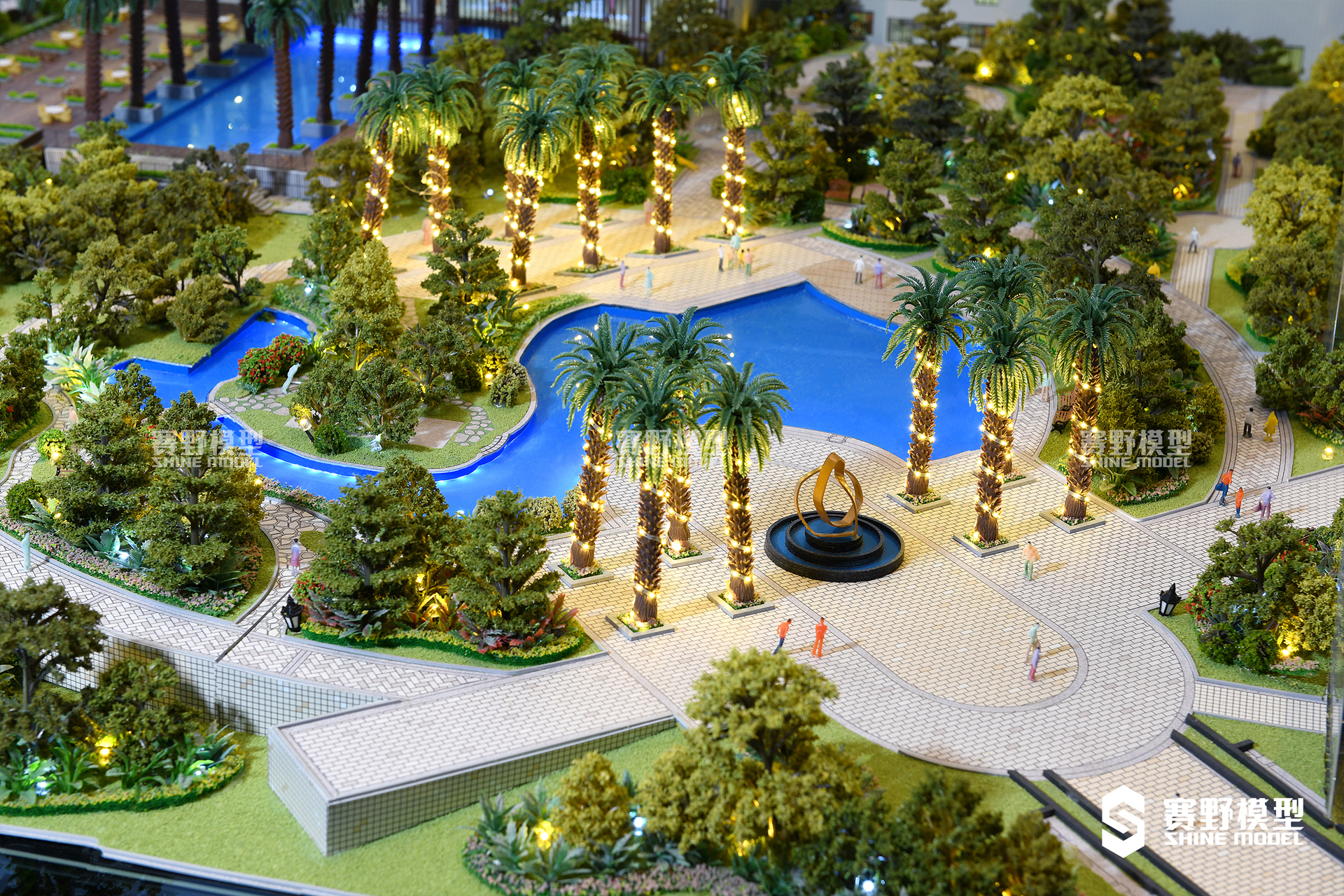 恒怡湾商业综合体沙盘模型