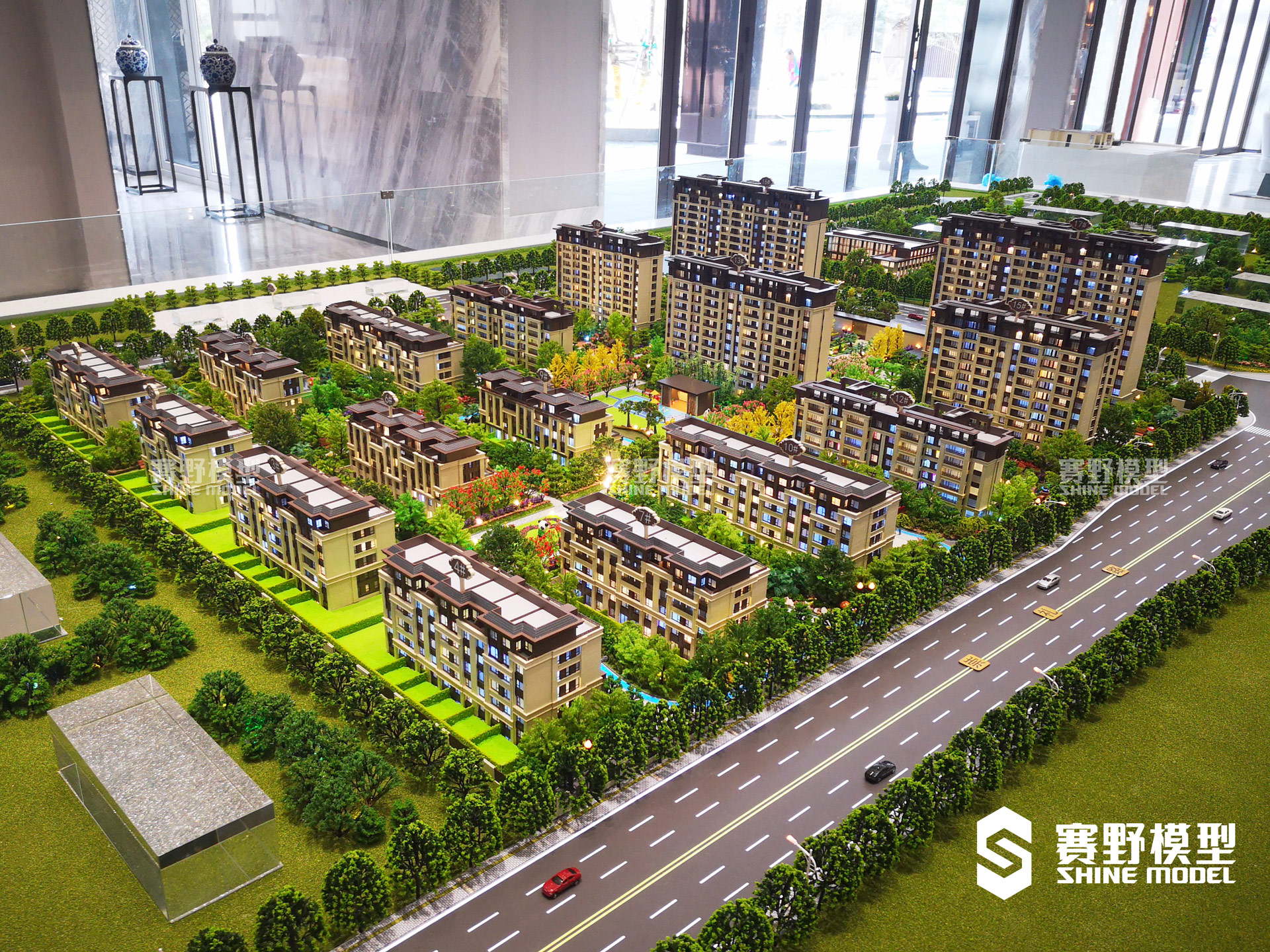 福星惠誉·美术城|云玺沙盘模型