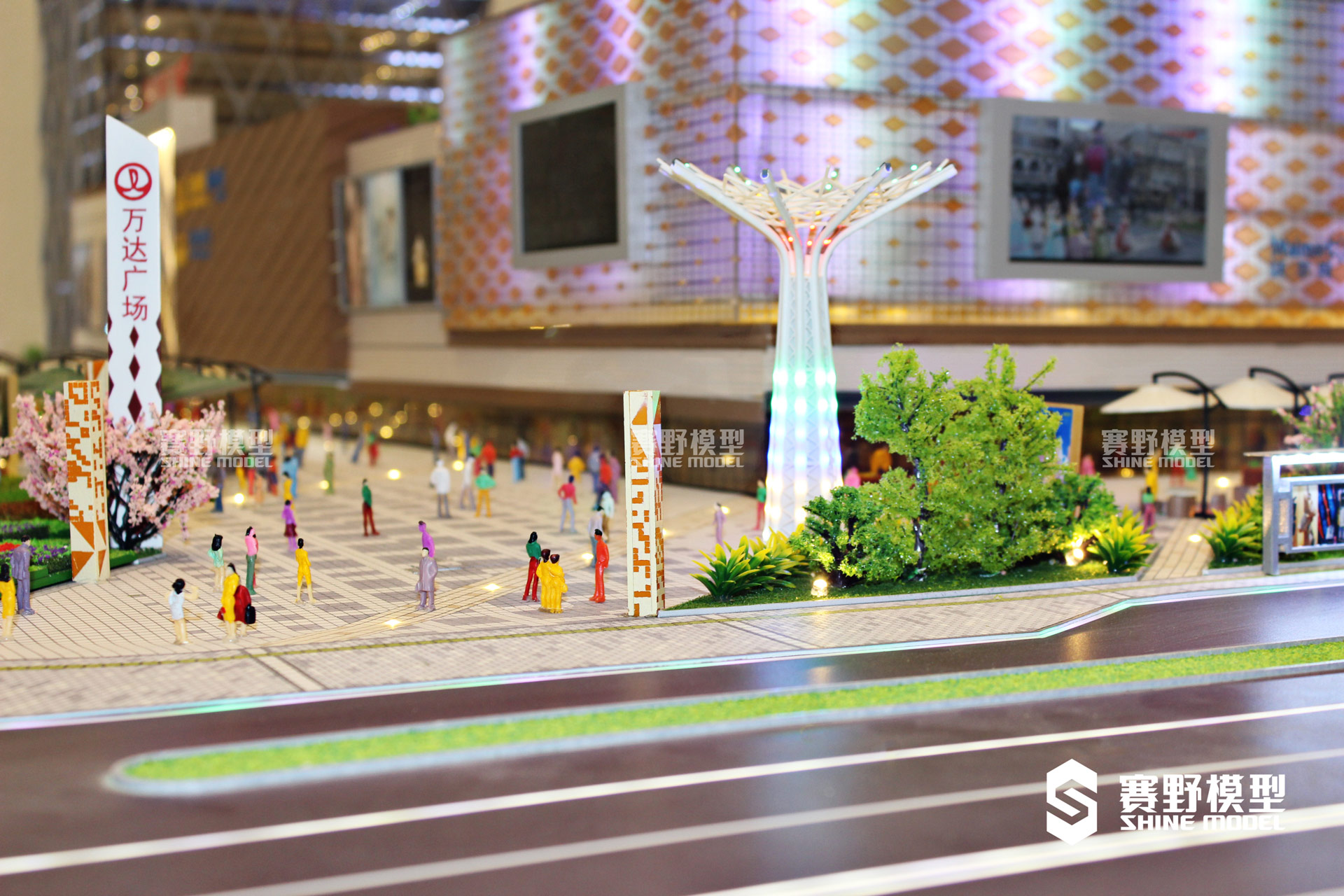 庆阳金融中心沙盘模型