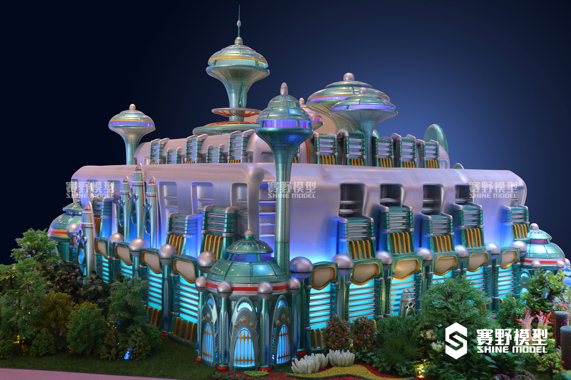 长沙恒大童世界沙盘模型