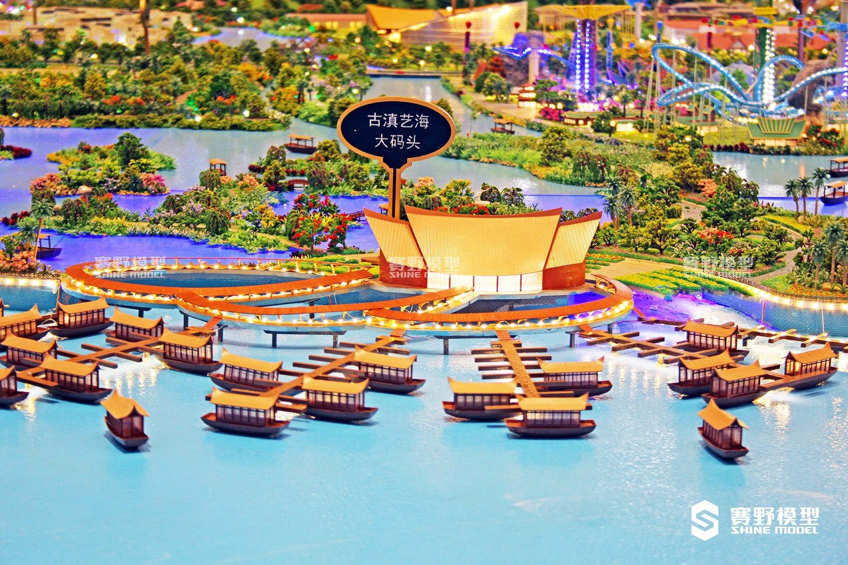 古滇王国文旅沙盘