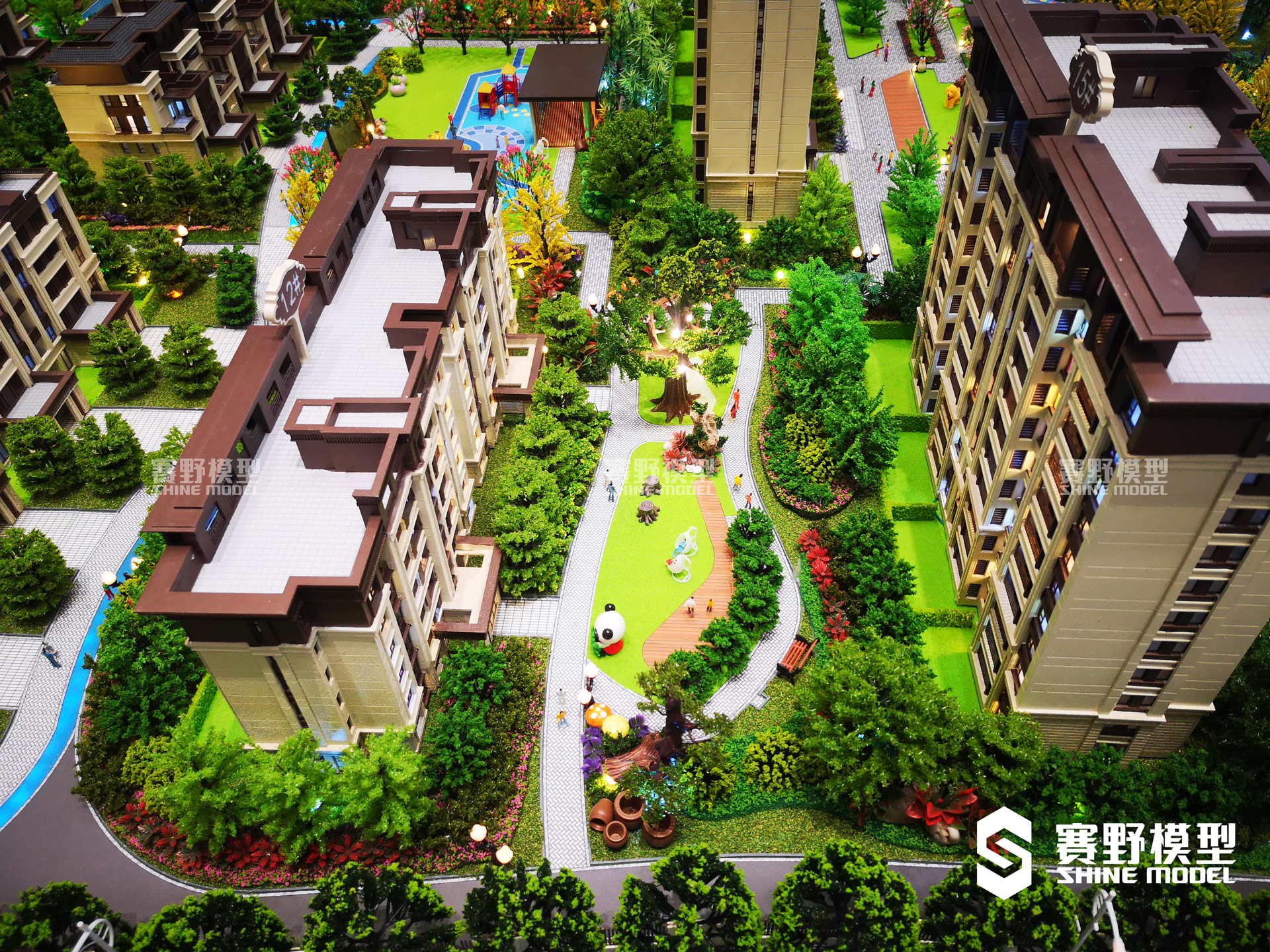 福星惠誉·美术城|云玺沙盘模型