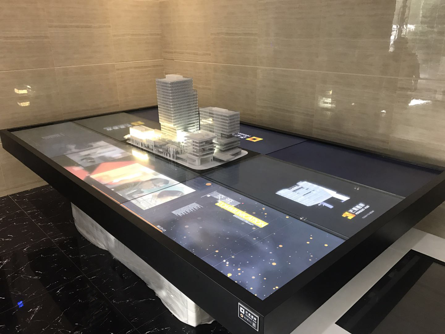 芒果西岸多媒体数字沙盘