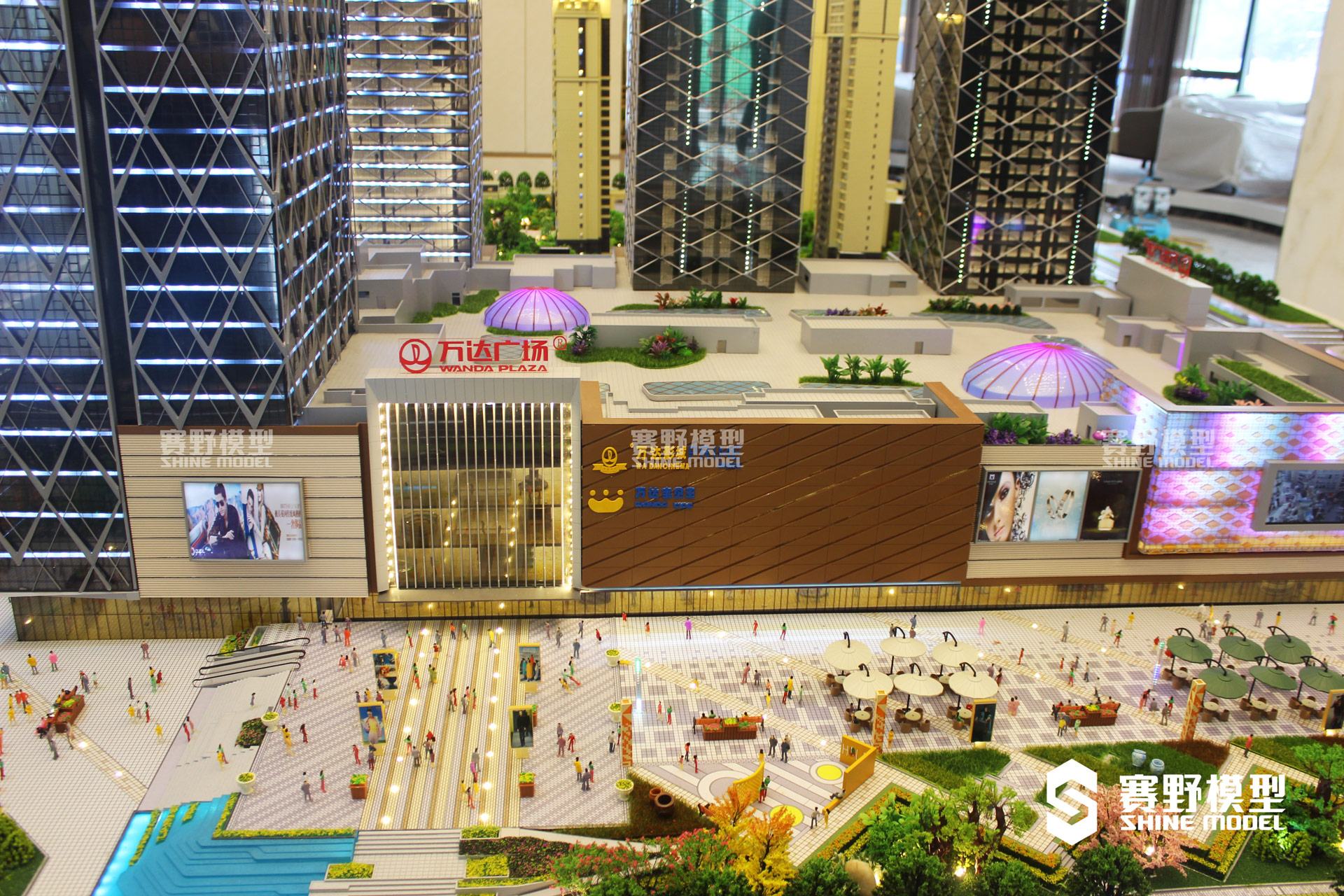 庆阳金融中心沙盘模型