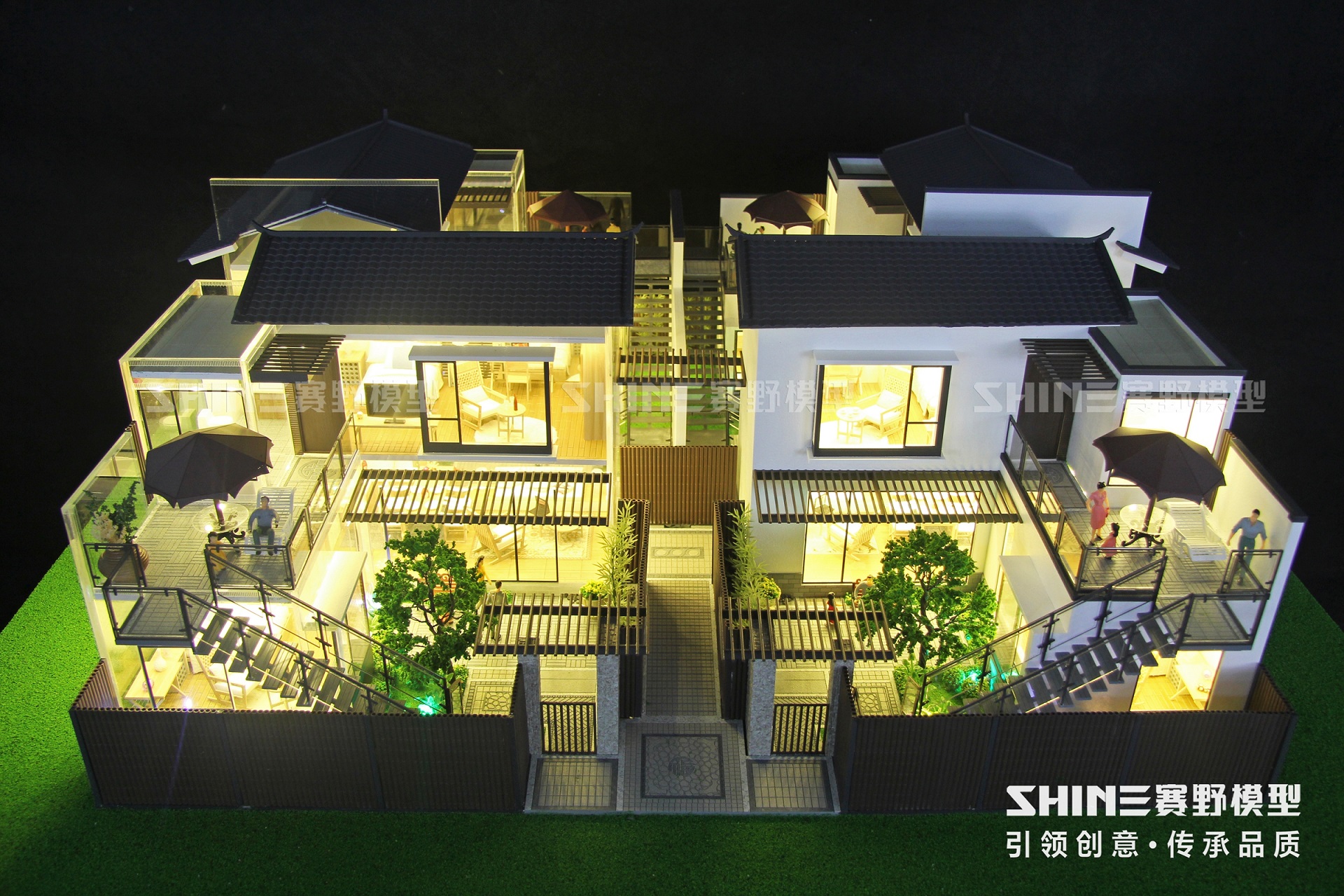 单体别墅模型