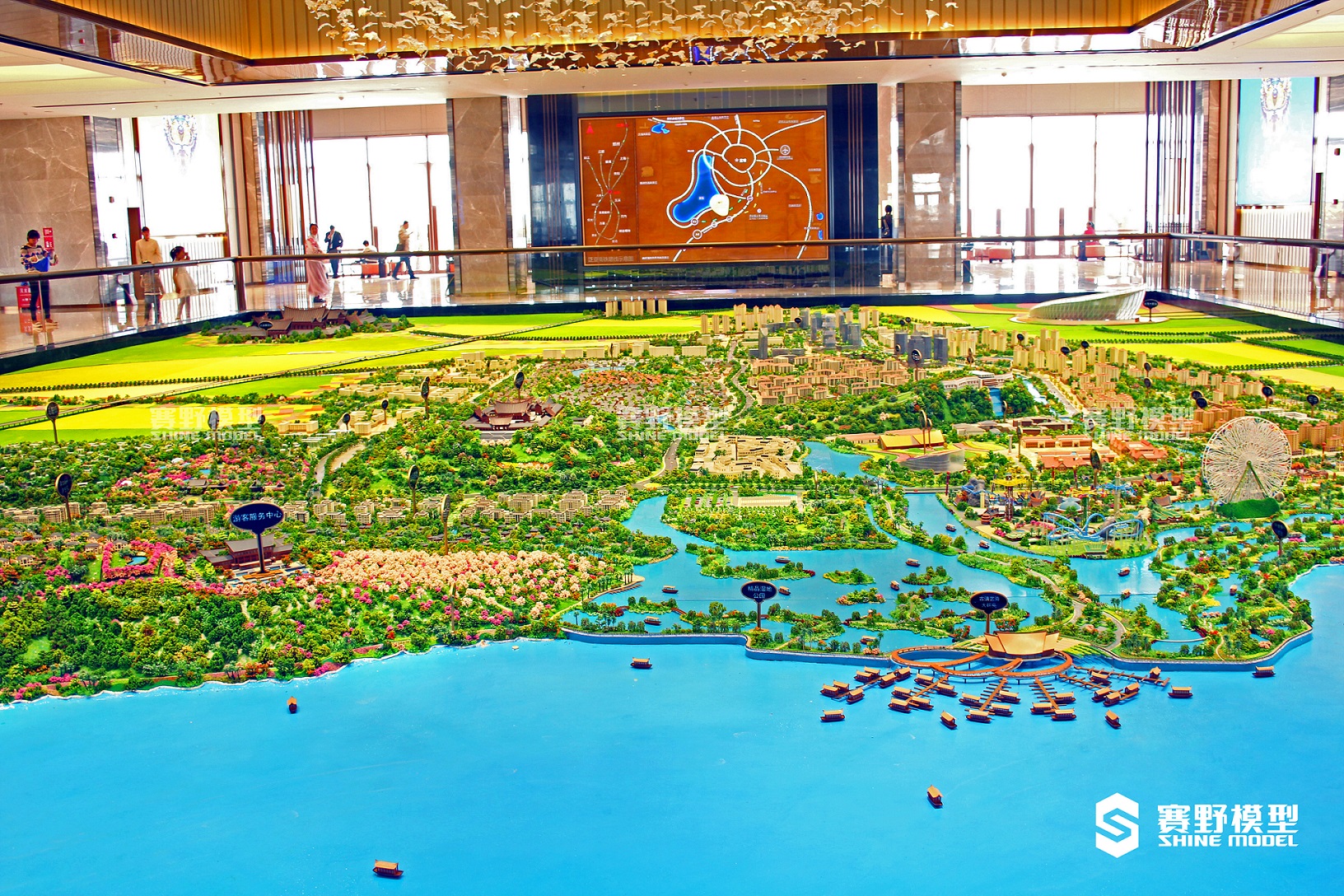 古典王国文旅项目沙盘