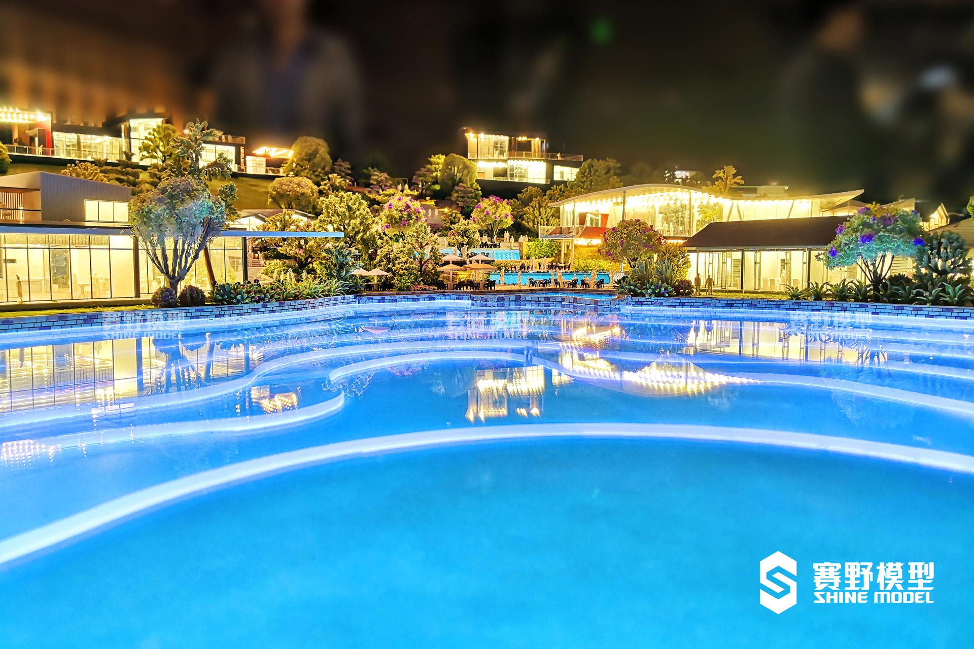 成都万华·麓湖国际别墅模型