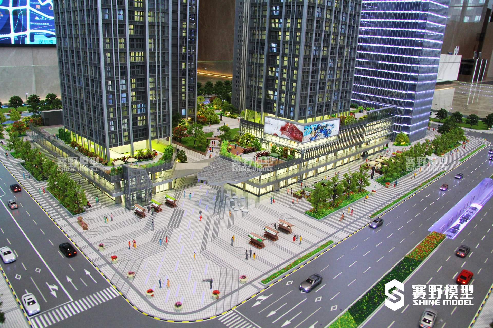 中粮创芯公园沙盘模型