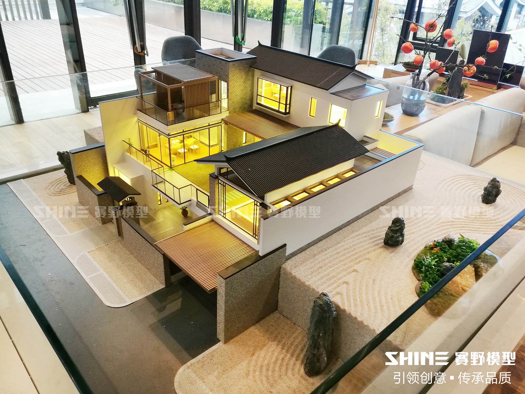 沧海一墅单体模型