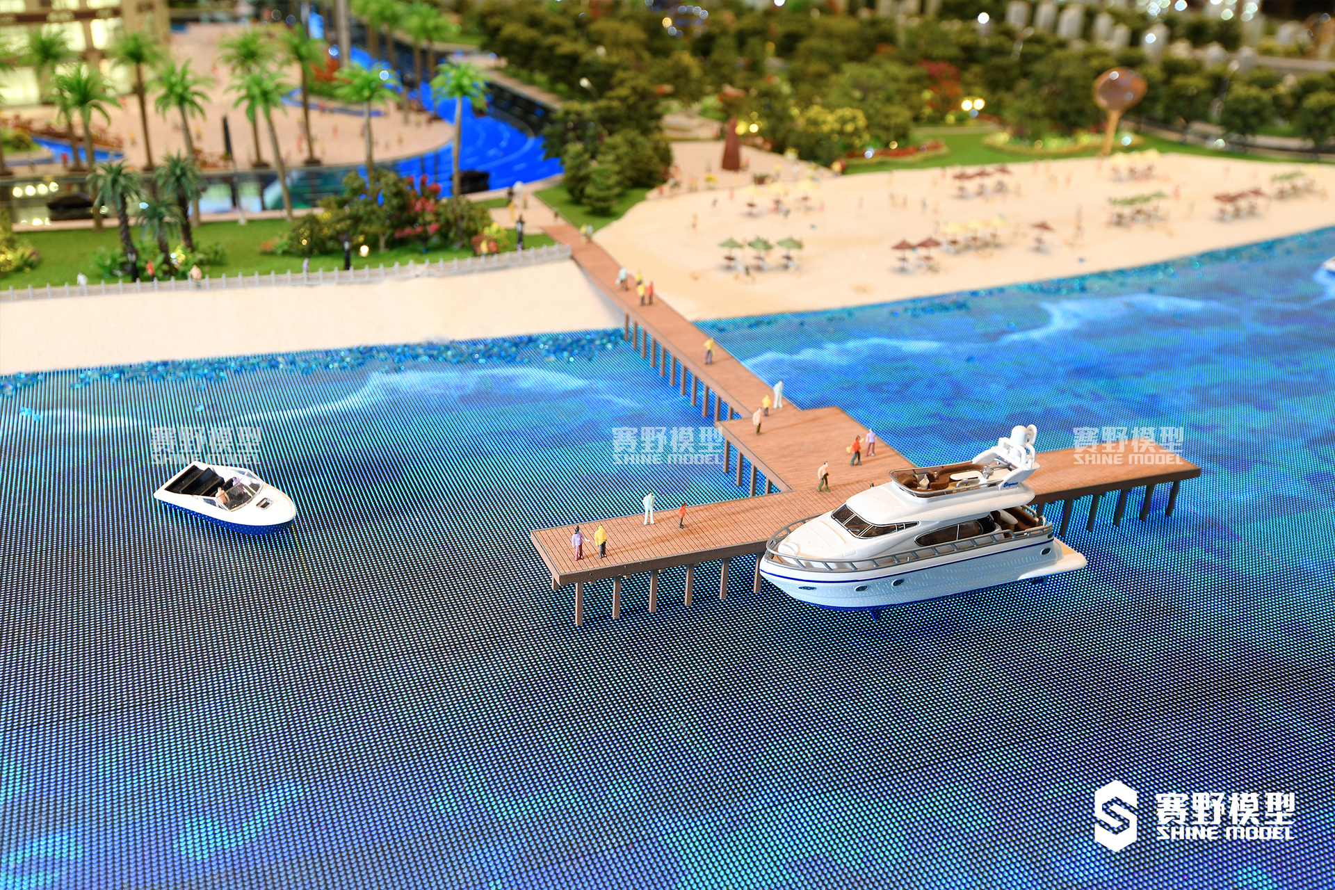 龙腾广场商业综合体沙盘模型