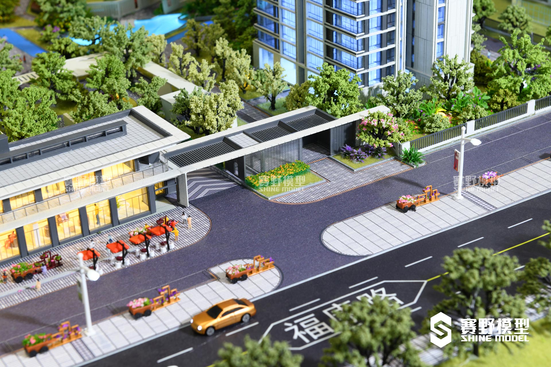 凯德·九章住宅沙盘模型