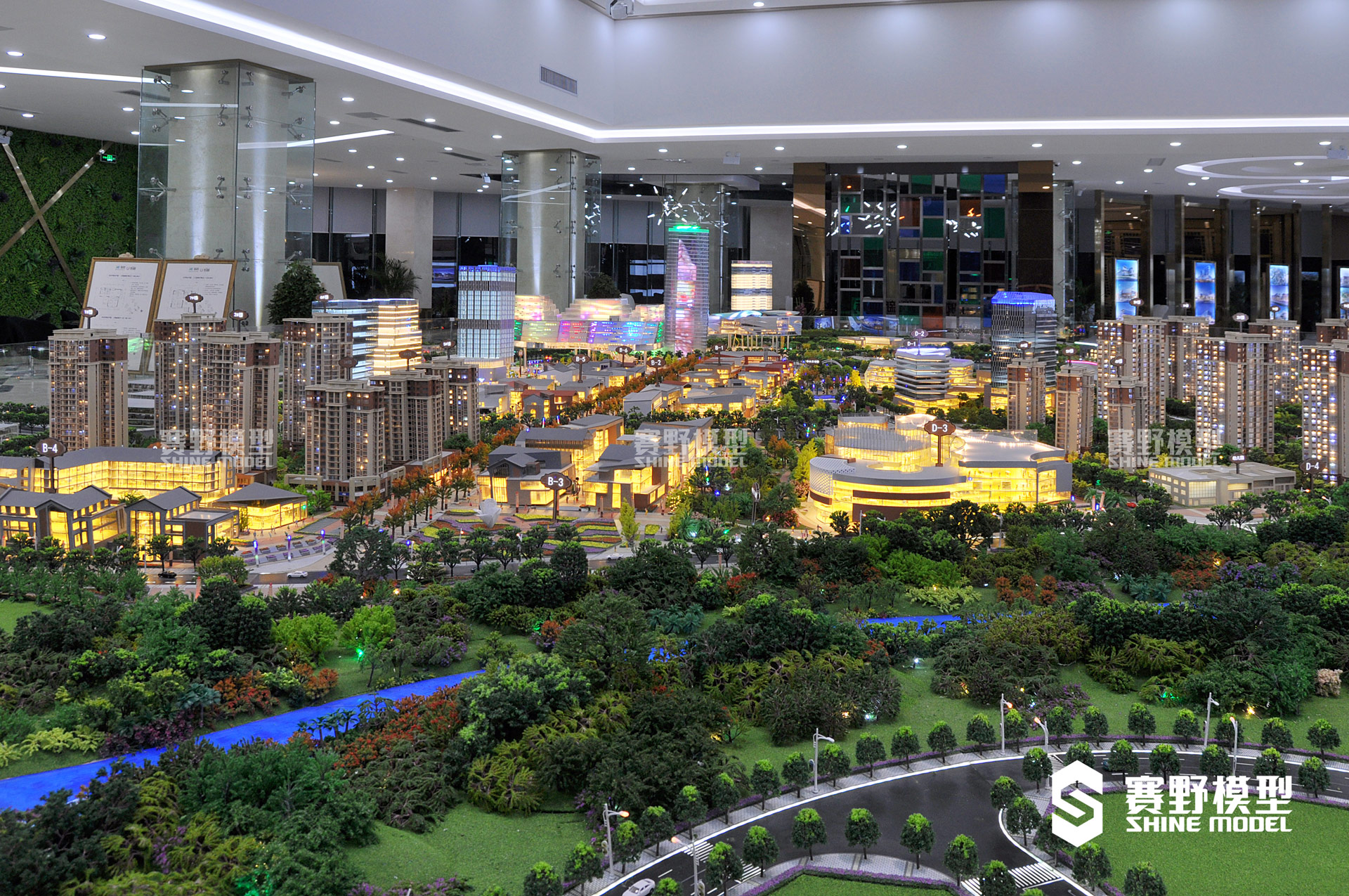 遵义铁投·高铁新城沙盘模型